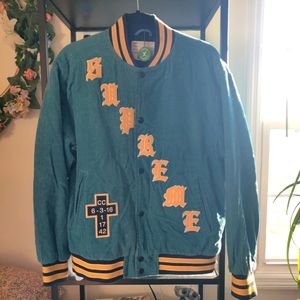 Supreme Olde English Corduroy Varsity Jacket